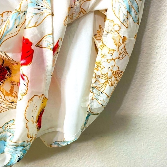 Roolee Spring Floral Maxi Dress Size S - Picture 9 of 12